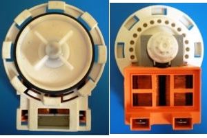 Насос (помпа) для стиральной машины. Ardo (Ардо) Bosch/Siemens, Mainox 10MA51, на 8 защелках,518002500