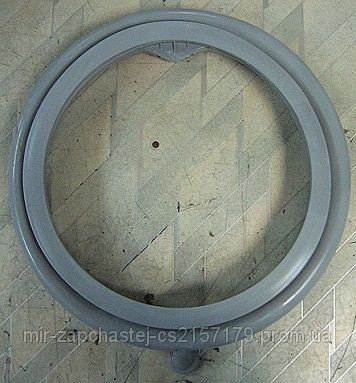 Резина (Манжета) люка для стиральной машины. СМА Ardo . Whirlpool 404002600.651008705 с соском внизу