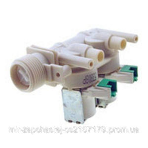 Клапан для стиральной машины. 2/180/90 фишка Ariston. Indesit