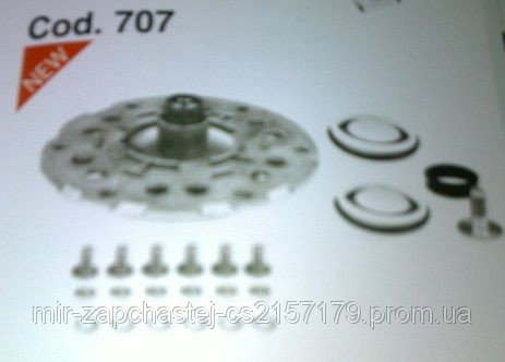 Опора барабана, Супорт, Фланец Bosch , cod 707 , сам диск от cod 051. 2 зеркала болт-Vring .